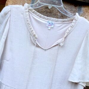 Coachella travel beach gardens farmer’s market bohemian moo moo dress naïf